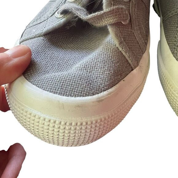 Superga grey textile sneakers. Size 5.5 - Picture 6 of 8